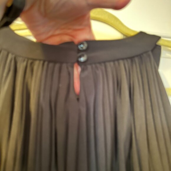 Ladies Evan Picone (Black Label) Black empire waist black formal dress Size 12 - Picture 4 of 9